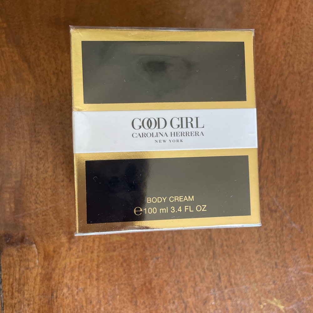 Carolina Herrera Good Girl Body Cream in Black and Gold